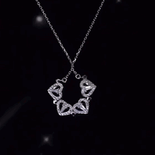 Lataa kuva Galleria-katseluun, Fodable Rotating Unique Designs Lucky Fortune Choker Necklace For Women Girls Jewelry