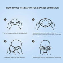 Chargez l'image dans la visionneuse de la galerie, Washable Reusable Soft Silicone Bracket for Mask Internal Protective