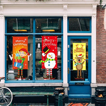 Lataa kuva Galleria-katseluun, Merry Christmas Porch Sign Decorative Banner