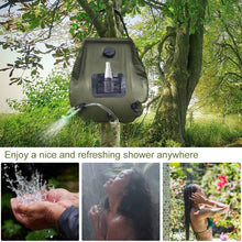 Lataa kuva Galleria-katseluun, Portable Solar Shower Bag For Camping