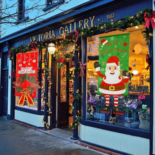 Lataa kuva Galleria-katseluun, Merry Christmas Porch Sign Decorative Banner