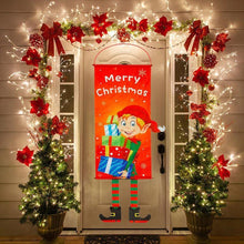 Lataa kuva Galleria-katseluun, Merry Christmas Porch Sign Decorative Banner