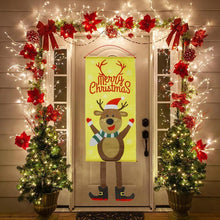 Lataa kuva Galleria-katseluun, Merry Christmas Porch Sign Decorative Banner