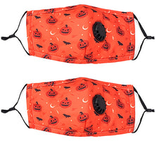 Chargez l'image dans la visionneuse de la galerie, <transcy>Masque de protection respirant d'Halloween (2 pièces)</transcy>
