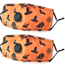 Chargez l'image dans la visionneuse de la galerie, <transcy>Masque de protection respirant d'Halloween (2 pièces)</transcy>