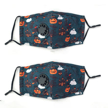 Chargez l'image dans la visionneuse de la galerie, <transcy>Masque de protection respirant d'Halloween (2 pièces)</transcy>