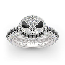Lataa kuva Galleria-katseluun, Cute Halloween Gift Skull Ring