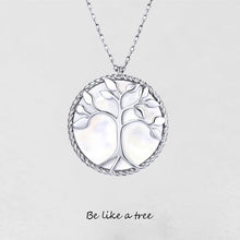 Lataa kuva Galleria-katseluun, Natural Shell Tree of Life Necklace