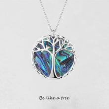 Lataa kuva Galleria-katseluun, Natural Shell Tree of Life Necklace