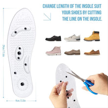 Lataa kuva Galleria-katseluun, Cuttable Acupressure Magnetic Massage Insoles For Adult