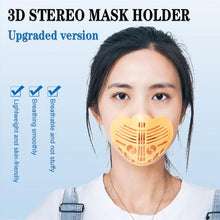 Chargez l'image dans la visionneuse de la galerie, Washable Reusable Soft Silicone Bracket for Mask Internal Protective