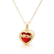 Lataa kuva Galleria-katseluun, Women's Love Heart Twelve Month Mother Necklace