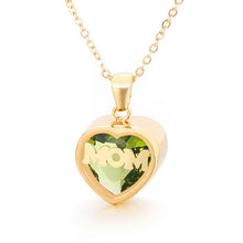 Lataa kuva Galleria-katseluun, Women's Love Heart Twelve Month Mother Necklace