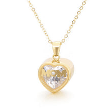Lataa kuva Galleria-katseluun, Women's Love Heart Twelve Month Mother Necklace