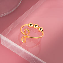 Cargar imagen en el visor de la galería, New Adjustable Free Rotating Bead Anti-stress Anxiety Rings