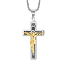 Laden Sie das Bild in den Galerie-Viewer. Jesus Cross Pendant Necklace