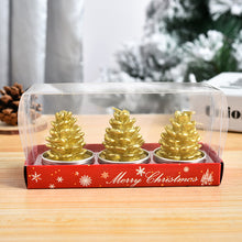Laden Sie das Bild in den Galerie-Viewer. Christmas Candles(3Pcs)