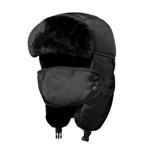 Lataa kuva Galleria-katseluun, Unisex Cold-Proof Thickened Plush Hat with Windproof Facemask