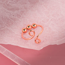 Cargar imagen en el visor de la galería, New Adjustable Free Rotating Bead Anti-stress Anxiety Rings