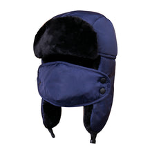 Lataa kuva Galleria-katseluun, Unisex Cold-Proof Thickened Plush Hat with Windproof Facemask