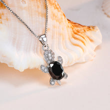 Lataa kuva Galleria-katseluun, Cute Tortoise Crystal Zircon Necklace For Women And Girls