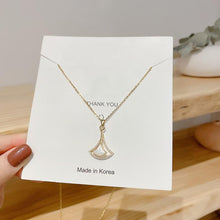 Lataa kuva Galleria-katseluun, 2021 Titanium Steel Gold Chain Necklace For Women Fashion Collar Jewelry