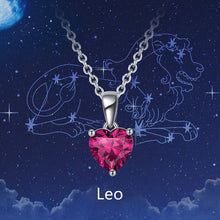 Laden Sie das Bild in den Galerie-Viewer. 925 Sterling Silver Birthstone Pendant Necklace