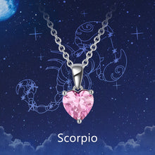 Laden Sie das Bild in den Galerie-Viewer. 925 Sterling Silver Birthstone Pendant Necklace