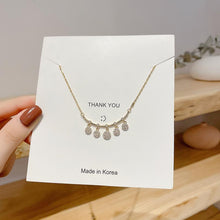 Lataa kuva Galleria-katseluun, 2021 Titanium Steel Gold Chain Necklace For Women Fashion Collar Jewelry