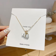 Lataa kuva Galleria-katseluun, 2021 Titanium Steel Gold Chain Necklace For Women Fashion Collar Jewelry