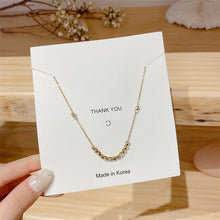 Lataa kuva Galleria-katseluun, 2021 Titanium Steel Gold Chain Necklace For Women Fashion Collar Jewelry