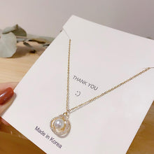 Lataa kuva Galleria-katseluun, 2021 Titanium Steel Gold Chain Necklace For Women Fashion Collar Jewelry