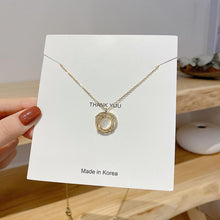 Lataa kuva Galleria-katseluun, 2021 Titanium Steel Gold Chain Necklace For Women Fashion Collar Jewelry
