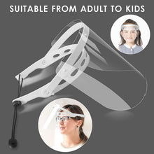 Laden Sie das Bild in den Galerie-Viewer. Adjustable Recyclable Full Anti-fog Face Shield(2PCS)