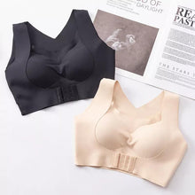 Lataa kuva Galleria-katseluun, Seamless Front Buckle Support Bra