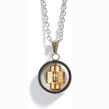 Chargez l'image dans la visionneuse de la galerie, Stainless Steel Rotatable Engraved Bible Pendant Men's Necklace