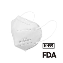Lataa kuva Galleria-katseluun, KN95 Masks, (FDA Registered) Face Mask for at least 95% filtration efficiency against non-oil-based particles and aerosols