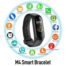 Chargez l'image dans la visionneuse de la galerie, M4 Smart Bracelet Band Color Sport Fitness Pedometer Tracker Watch