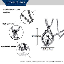 Lataa kuva Galleria-katseluun, The Truth in the Mirror Stainless Steel Necklace